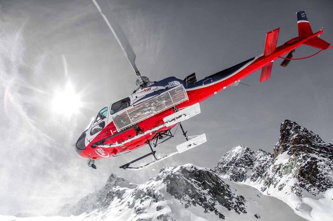 helicopter AIRBUS H125 slingload operation